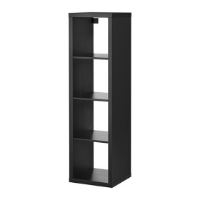 کتابخانه  4x1 قهوه ای سوخته ایکیا KALLAX کتابخانه Kallax