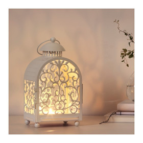 فانوس سفید کوچک ایکیا GOTTGORA فانوس سفید کوچک GOTTGORRA