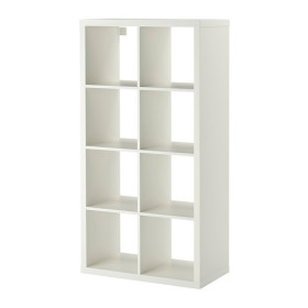 کتابخانه 4x2 سفید ایکیا  KALLAX کتابخانه 4x2 سفید ایکیا  KALLAX