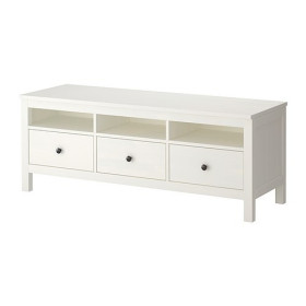 میز تلویزیون سفید ایکیا HEMNES میز تلویزیون سفید ایکیا HEMNES
