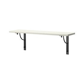 شلف ديواری سفيد و مشكی ايكيا EKBY HEMNES شلف ديواري سفيد و مشكي ايكيا EKBY HEMNES