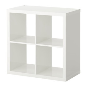 کتابخانه 2x2 سفید براق ایکیا KALLAX کتابخانه 2x2 سفید براق ایکیا KALLAX