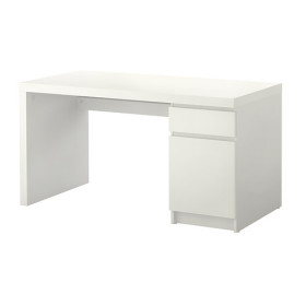 میز تحریر 140x65 سفید ایکیا MALM میز تحریر 140x65 سفید ایکیا MALM