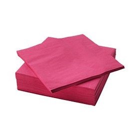 دستمال کاغذی سرخابی پنجاه تایی ایکیا FANTASTISK دستمال کاغذی سرخابی پنجاه تایی ایکیا FANTASTISK