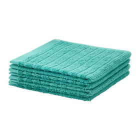 حوله فیروزه ای 30x30 چهار تایی ایکیا VAGSJON حوله فیروزه ای 30*30 چهار تایی ایکیا VAGSJON