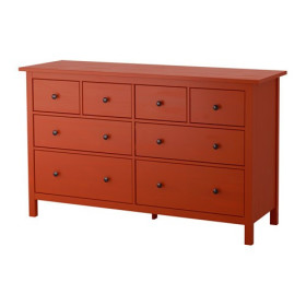 دراور قرمز ایکیا HEMNES دراور hemnes