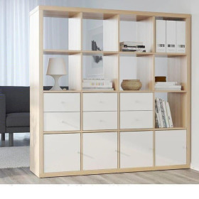کتابخانه 4x4 خودرنگ ایکیا   KALLAX کتابخانه خودرنگ ایکیا 4x4  KALLAX