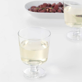 گیلاس پایه دار بلور ایکیا  IKEA365 گیلاس پایه دار بلور ایکیا  ikea365