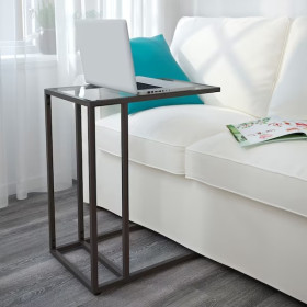 میز لپ تاپ مشکی VITTSJÖ میز لپ تاپ مشکی BJORKASEN